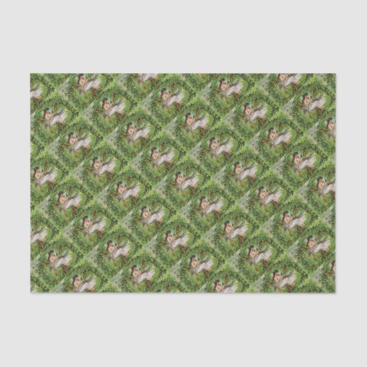 Sehr geehrtes kleines Kleeblatt Seidenpapier (Vorderseite)