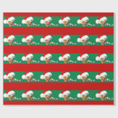 Sehr geehrtes Wrapping Paper von Santa Mouse Geschenkpapier (Flach)
