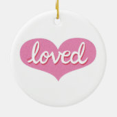 Sehr geliebt - Ornament (Hinten)