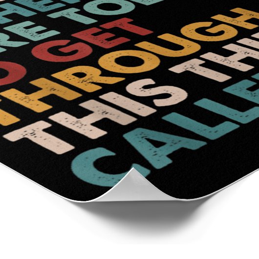 Sehr geliebt sind wir heute hier versammelt Q Poster (Ecke)