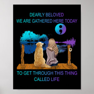 Sehr geliebt werden wir heute hier zusammengeführt poster
