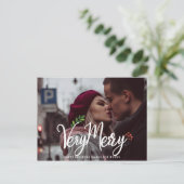 Sehr gemütlicher Urlaub elegant Feiertagspostkarte (Stehend Vorderseite)