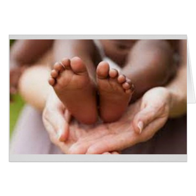 SEHR GLÜCKLICH ÜBER IHRE **ADOPTION** (Vorderseite (Horizontal))