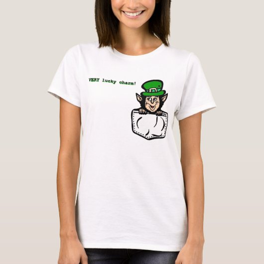 Sehr glücklicher Charm T-Shirt (Vorderseite)