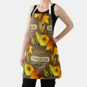 Sehr glücklicher Erntedanktag Schürze (InSitu)