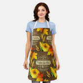 Sehr glücklicher Erntedanktag Schürze (Getragen)