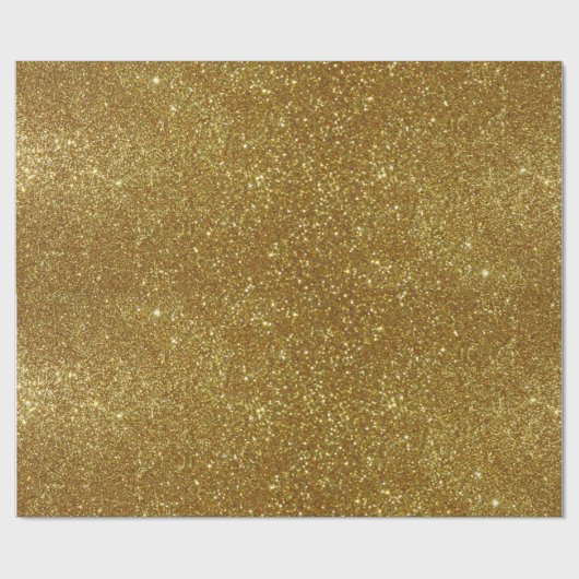 Sehr Gold Geschenkpapier (Flach)