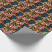 Sehr goofy aussehendes Packpapier (Ecke)