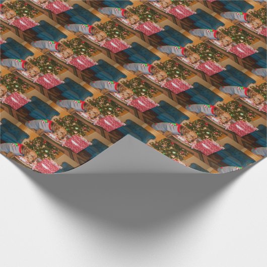 Sehr goofy aussehendes Packpapier (Ecke)