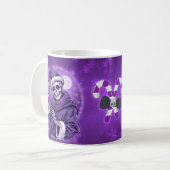 Sehr gothische Weihnachten Kaffeetasse (Vorderseite Links)