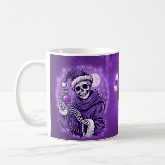 Sehr gothische Weihnachten Kaffeetasse (Links)