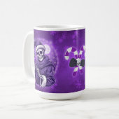 Sehr gothische Weihnachten Kaffeetasse (Vorderseite Links)