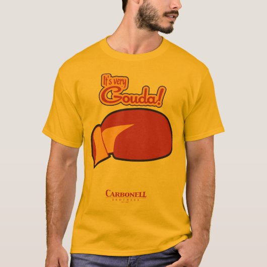 Sehr Gouda! T-Shirt (Vorderseite)