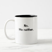 Sehr grausamer und lustiger Buchhalterwitz Zweifarbige Tasse (Links)