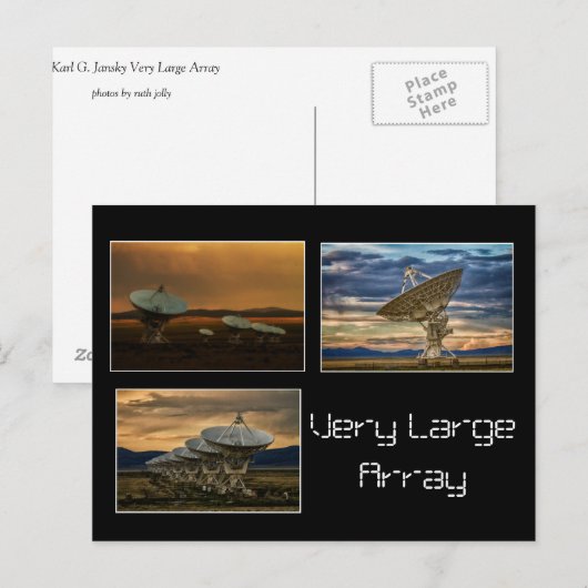 Sehr große Array-Collage Postkarte (Vorne/Hinten)