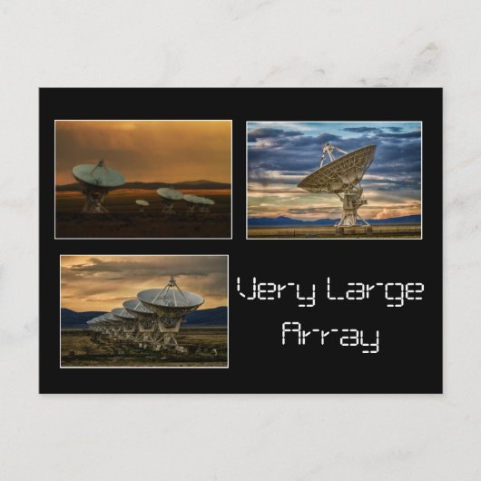 Sehr große Array-Collage Postkarte (Vorderseite)