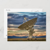 Sehr große Reihe als Sonne-Sets Postkarte (Vorne/Hinten)