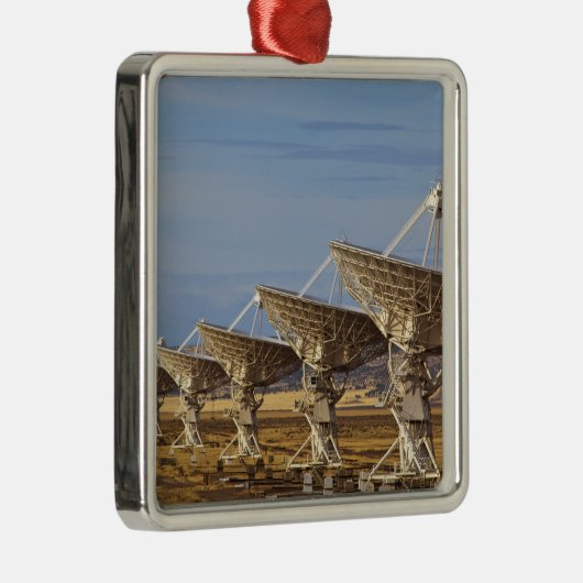 Sehr großes Array alias National Radio Astronomie Silbernes Ornament (Rechts)
