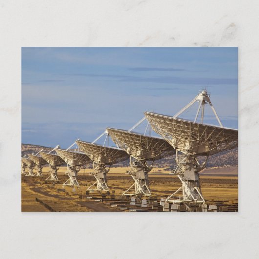 Sehr großes Array als National Radio Astronomie Postkarte (Vorderseite)