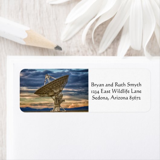 Sehr großes Array bei Sonnenuntergang (Insitu)