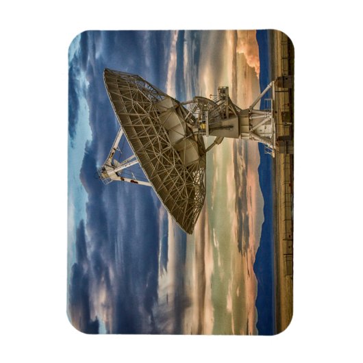 Sehr großes Array bei Sonnenuntergang Magnet (Vertikal)