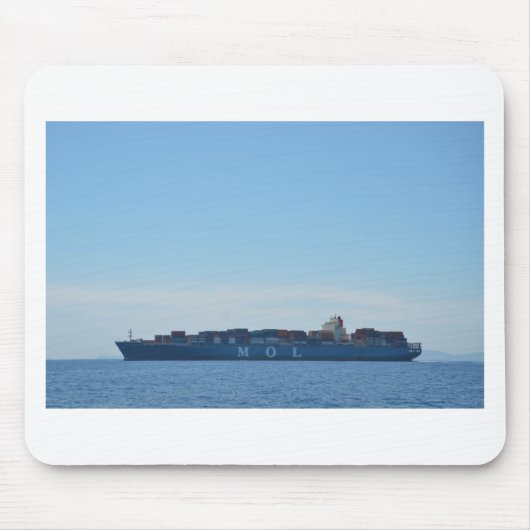 Sehr großes Containerschiff Mousepad (Vorne)