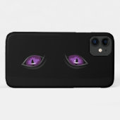 Sehr gruselig Cat Eyes iPhone Case (Rückseite (Horizontal))