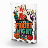 Sehr gut für Fright Night – Spooky School Hallowee Fotoblock (Rechts)