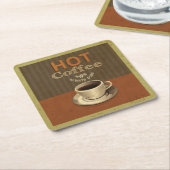 Sehr guter Kaffee, immer gutes Untersetzer Set (angewinkelt)