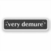 Sehr häufig aufkleber (Vorderseite)