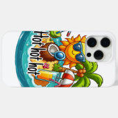 Sehr heiße Jahreszeit  Case-Mate iPhone Hülle (Rückseite (Horizontal))