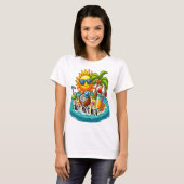 Sehr heiße Jahreszeit T-Shirt (Vorne ganz)