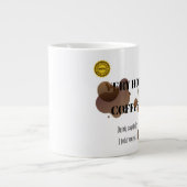 Sehr heißer Kaffee Jumbo-Tasse (Vorderseite)