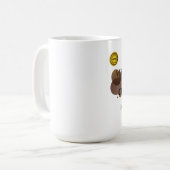 Sehr heißer Kaffee Kaffeetasse (Vorderseite Links)