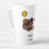 Sehr heißer Kaffee Milchtasse (Linke Ecke)