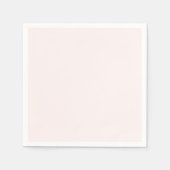 Sehr hellrosa Farbe Serviette (Vorderseite)