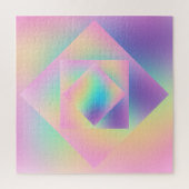 Sehr herausforderndes Rainbow glänzendes Prismatis Puzzle (Vertikal)