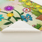 Sehr Hippy Day Whimsisfantasie Sherpadecke (3/4)