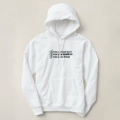 Sehr hohe Belastung Hoodie (Design vorne)