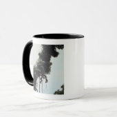 Sehr hoher Baum und Reben im Dschungel Tasse (Vorderseite Links)