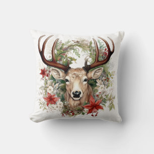🦌 🎄 sehr Hübsch frohe Weihnachts-Rentierkissen Kissen