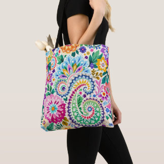 Sehr hübsche Paisley-Konstruktionstasche Tasche