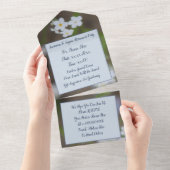 Sehr Hübsches Party All In One Einladung (Abreißtisch)