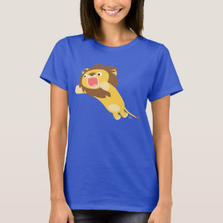Sehr hungriger Niedlicher Cartoon Löwe T - Shirt