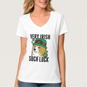 sehr irisch solches Glück, St Patrick Tag T-Shirt