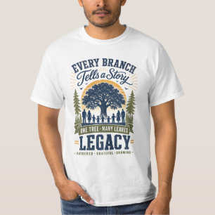 Sehr jeder Zweig erzählt eine Geschichte Familien- T-Shirt