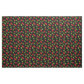 Sehr Kirschgewebe - auf Schwarzem Stoff (Fat Quarter (45,7 x 55,9 cm))