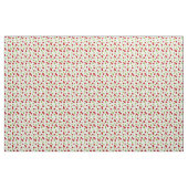 Sehr Kirschgewebe - weiß Stoff (Yard (91,4 cm))