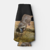 Sehr köstlich, Otter, Stubby Cooler Holder Flaschenkühler (Vorderseite)