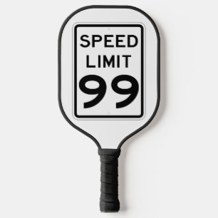 Sehr kühle Geschwindigkeitsbegrenzung 99 Pickleball Schläger
